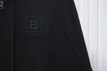 Burberry Zip Up Hoodie With Check Hood Black Archive Beige