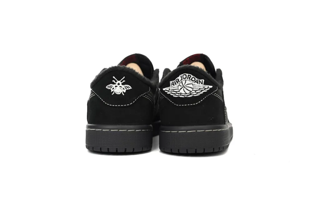 Jordan 1 Retro Low OG SP Travis Scott Black Phantom Reps Sneakers DM7866-001