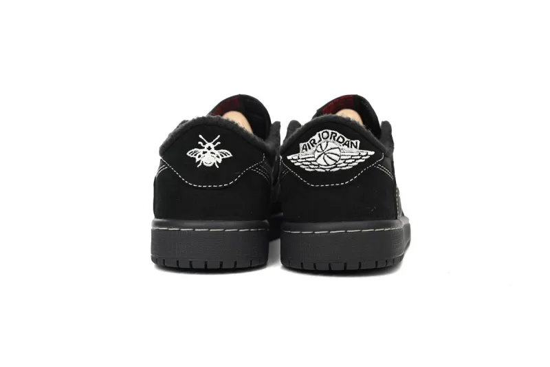 Jordan 1 Retro Low OG SP Travis Scott Black Phantom Reps Sneakers DM7866-001