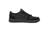 Jordan 1 Retro Low OG SP Travis Scott Black Phantom Reps Sneakers DM7866-001