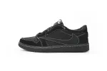 Jordan 1 Retro Low OG SP Travis Scott Black Phantom Reps Sneakers DM7866-001