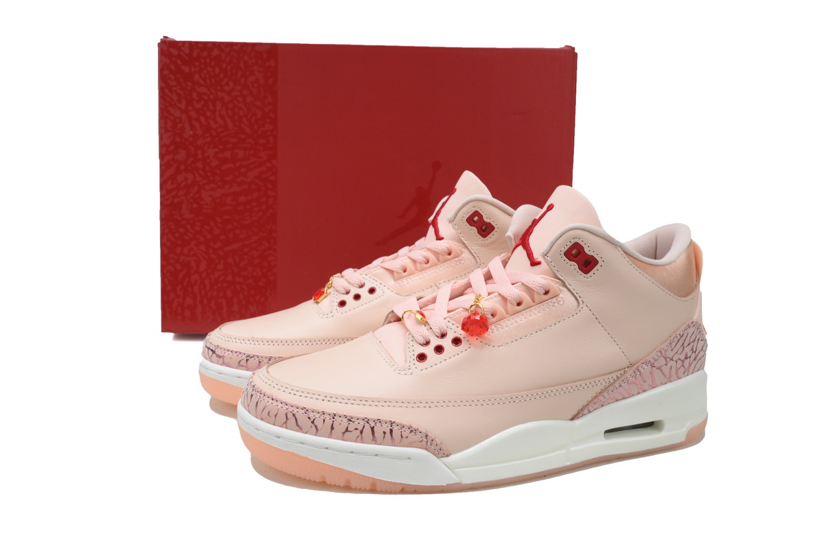 Jordan 3 Retro Valentine's Day Treat Yourself (2025) (Women's) Reps Sneakers HJ0178-600