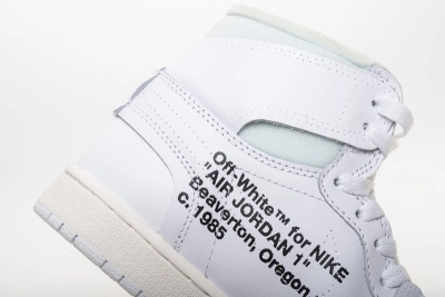 Air Jordan 1 Retro High Off White Euro Reps Sneakers AQ0818-100 02