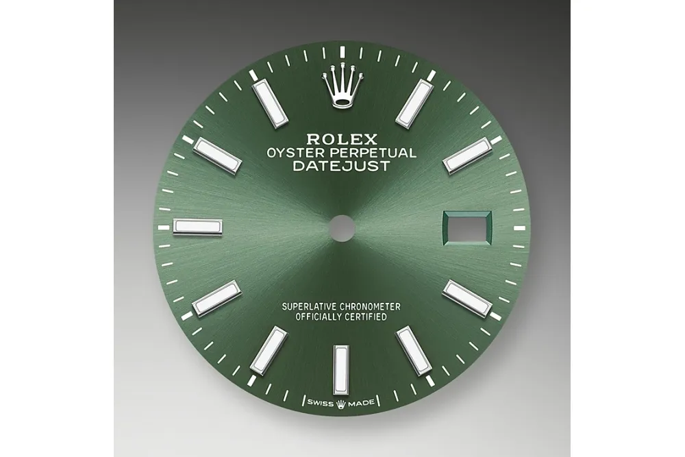 RSNOW Rolex Datejust 36 Oyster-36 mm-Oystersteel and White Gold Reference 126234 m126234-0051