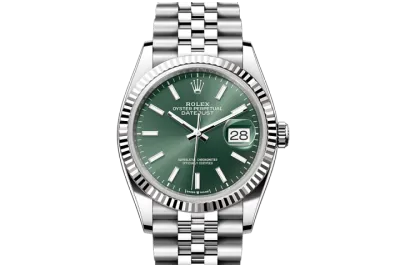 RSNOW Rolex Datejust 36 Oyster-36 mm-Oystersteel and White Gold Reference 126234 m126234-0051 01