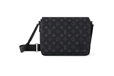 VIP Points: Louis Vuitton LV District PM Monogram Eclipse Value: $179 01