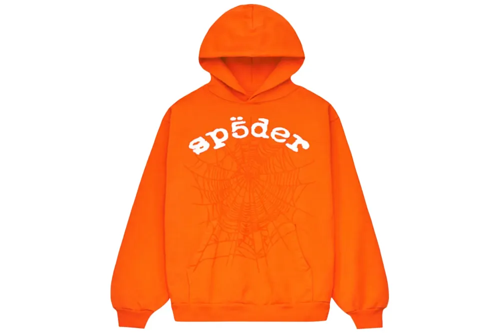 Sp5der Legacy Hoodie Orange