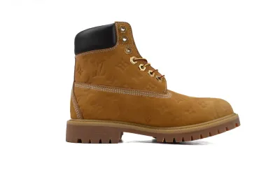 Louis Vuitton Timberland 6" Ankle Boot Wheat Monogram 1AD72X 02