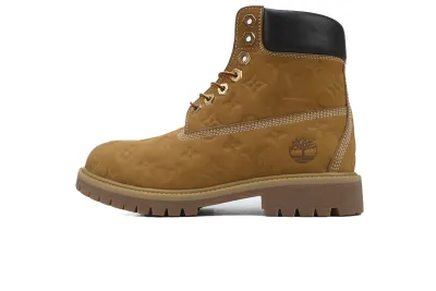 Louis Vuitton Timberland 6" Ankle Boot Wheat Monogram 1AD72X 01