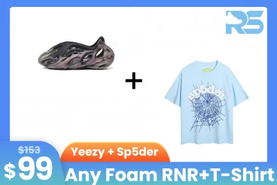 $99 Get Any Yeezy Foam RNR + Any Sp5der T-shirt 01