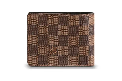 Louis Vuitton LV Wallet Slender Damier Ebene Brown RSNOW 02