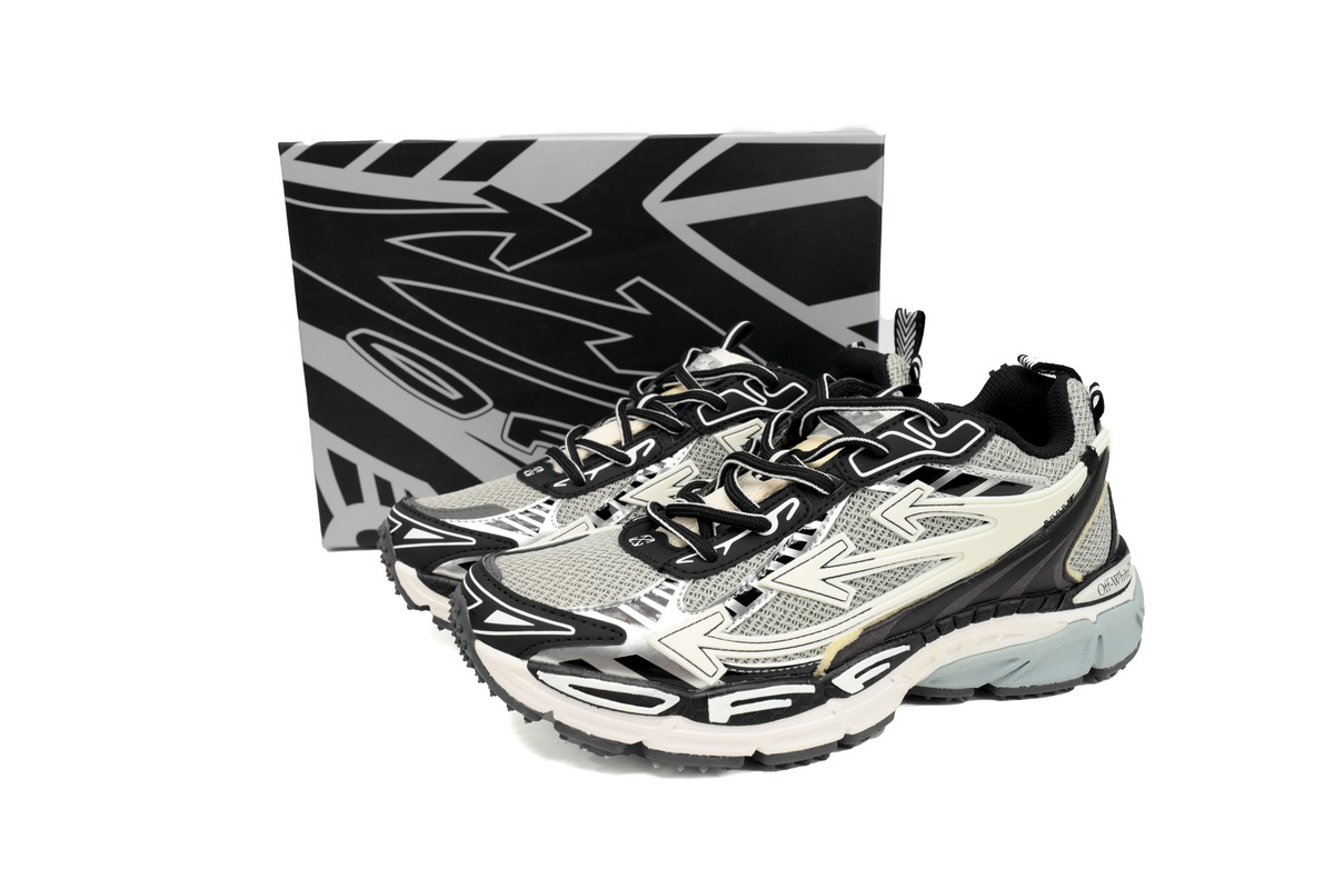 Off White Be Right Back Grey Black OMIA295C99FAB0010510
