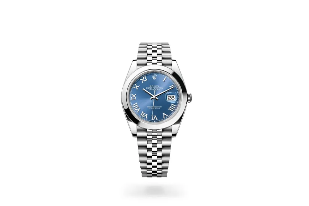 RSNOW Rolex Datejust 41 Oyster-41 mm-Oystersteel and Oystersteel Reference 126300 m126300-0018