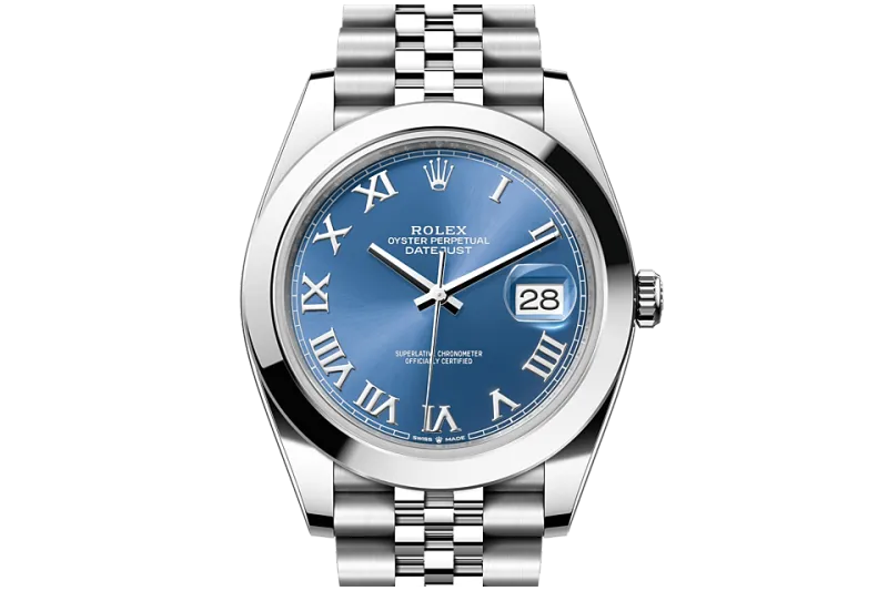RSNOW Rolex Datejust 41 Oyster-41 mm-Oystersteel and Oystersteel Reference 126300 m126300-0018