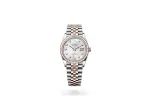 RSNOW Rolex Datejust 36 Oyster-36 mm-Oystersteel and Everose Gold and Diamonds Reference 126281RBR m126281RBR-0009