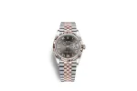 RSNOW Rolex Datejust 36 Oyster-36 mm-Oystersteel and Everose Gold Reference 126231 m126231-0023