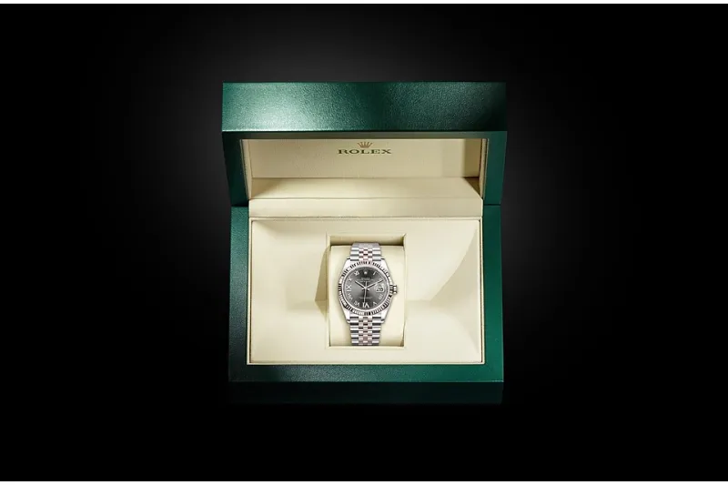 RSNOW Rolex Datejust 36 Oyster-36 mm-Oystersteel and Everose Gold Reference 126231 m126231-0023