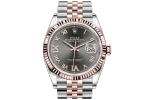 RSNOW Rolex Datejust 36 Oyster-36 mm-Oystersteel and Everose Gold Reference 126231 m126231-0023