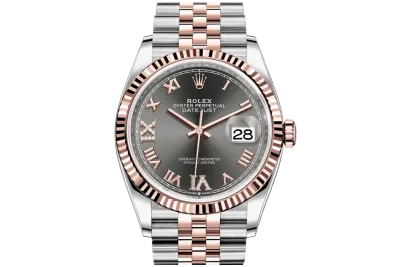 RSNOW Rolex Datejust 36 Oyster-36 mm-Oystersteel and Everose Gold Reference 126231 m126231-0023 01