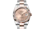 RSNOW Rolex Datejust 36 Oyster-36 mm-Oystersteel and Everose Gold Reference 126231 m126231-0028