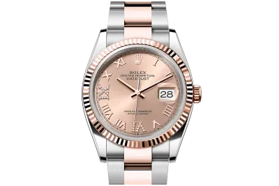 RSNOW Rolex Datejust 36 Oyster-36 mm-Oystersteel and Everose Gold Reference 126231 m126231-0028 01