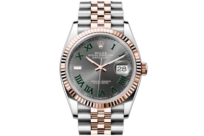 RSNOW Rolex Datejust 36 Oyster-36 mm-Oystersteel and Everose Gold Reference 126231 m126231-0029 01