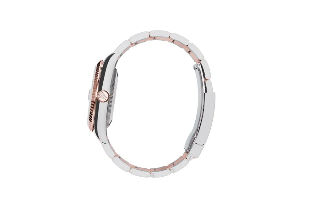 RSNOW Rolex Datejust 36 Oyster-36 mm-Oystersteel and Everose Gold Reference 126231 m126231-0044