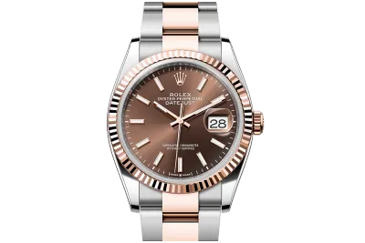 RSNOW Rolex Datejust 36 Oyster-36 mm-Oystersteel and Everose Gold Reference 126231 m126231-0044 01