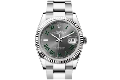 RSNOW Rolex Datejust 36 Oyster-36 mm-Oystersteel and White Gold Reference 126234 m126234-0046 01