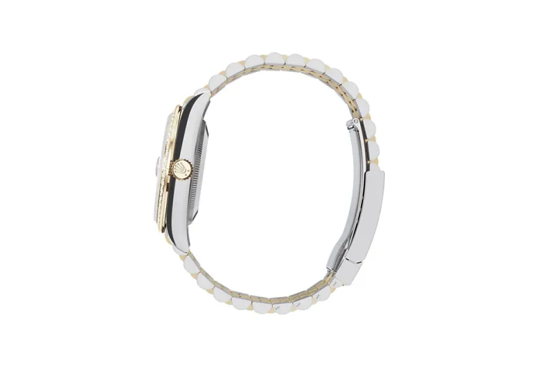 RSNOW Rolex Datejust 36 Oyster-36 mm-Oystersteel and Yellow Gold and Diamonds Reference 126283RBR m126283RBR-0017