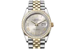 RSNOW Rolex Datejust 36 Oyster-36 mm-Oystersteel and Yellow Gold and Diamonds Reference 126283RBR m126283RBR-0017