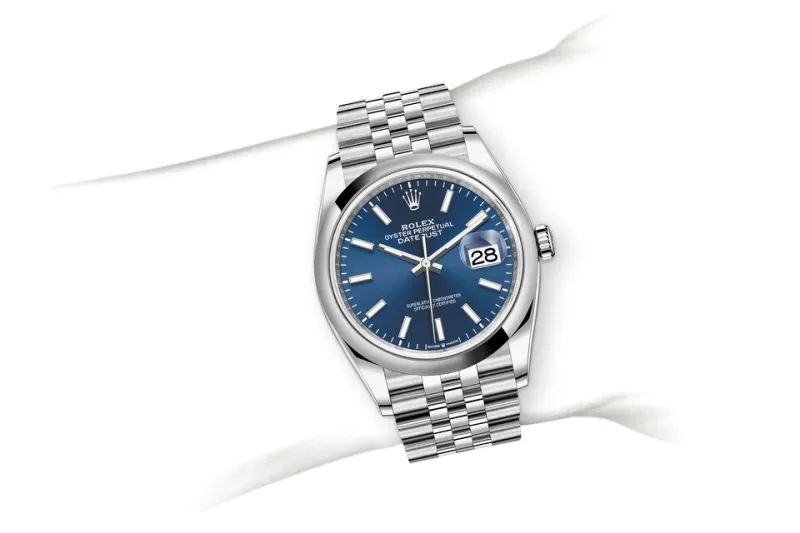 RSNOW Rolex Datejust 36 Oystersteel Jubilee Bracelet Reference 126200 m126200-0005