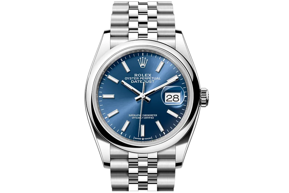 RSNOW Rolex Datejust 36 Oystersteel Jubilee Bracelet Reference 126200 m126200-0005