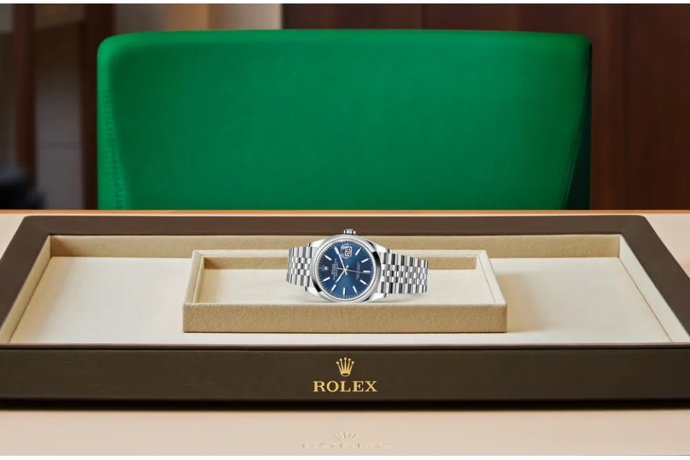 RSNOW Rolex Datejust 36 Oystersteel Jubilee Bracelet Reference 126200 m126200-0005