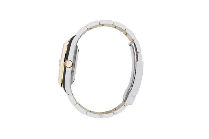RSNOW Rolex Datejust 36 Steel & Yellow Gold White Roman Dial Reference 126203 m126203-0030