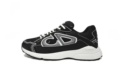 Dior B30 Black Reps Sneaker 3SN279ZMB_H969 01
