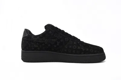 Louis Vuitton Nike Air Force 1 Low By Virgil Abloh Black Reps Sneakers 1A9VD7 02