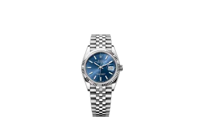 RSNOW Rolex Datejust 36 Steel & White Gold Blue Dial Reference 126234 m126234-0017 01