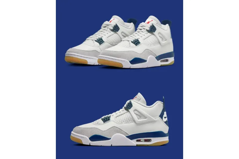 Jordan 4 Retro SB Navy Reps Sneaker DR5415-100