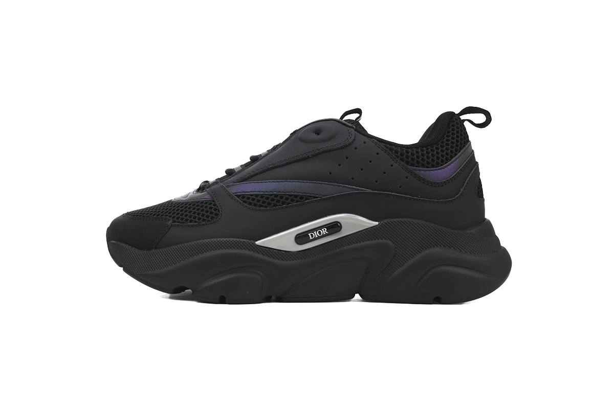 Dior B22 Reflective Black Reps Sneakers 3SN23YIX_H963