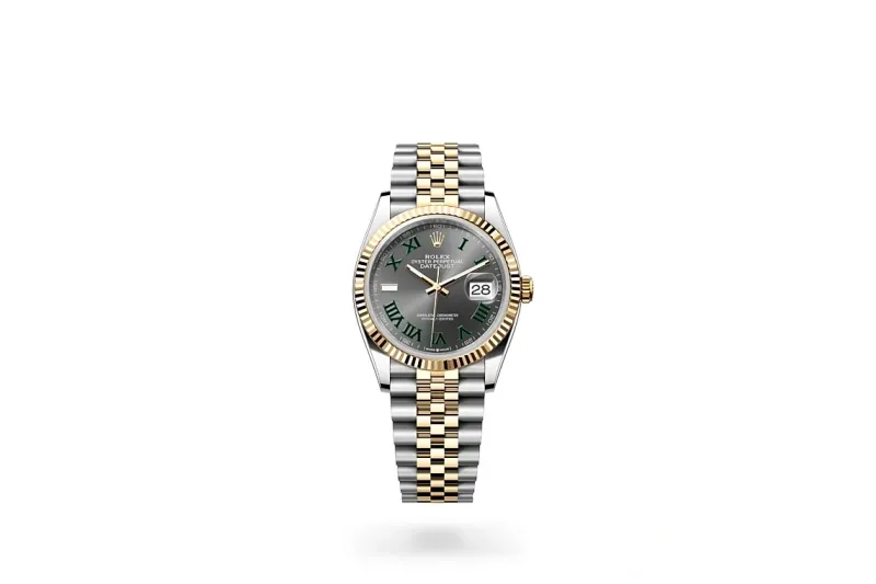 RSNOW Rolex Datejust 36 Oyster-36 mm-Oystersteel and Yellow Gold Reference 126233 m126233-0035