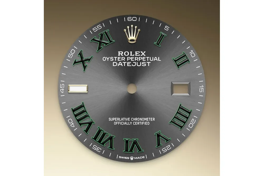 RSNOW Rolex Datejust 36 Oyster-36 mm-Oystersteel and Yellow Gold Reference 126233 m126233-0035