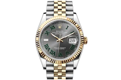 RSNOW Rolex Datejust 36 Oyster-36 mm-Oystersteel and Yellow Gold Reference 126233 m126233-0035 01