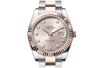 RSNOW Rolex Datejust 41 Oyster-41 mm-Oystersteel and Everose gold Reference 126331 m126331-0007