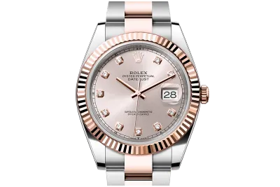 RSNOW Rolex Datejust 41 Oyster-41 mm-Oystersteel and Everose gold Reference 126331 m126331-0007 01