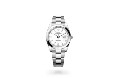 RSNOW Rolex Datejust 41 Oyster-41 mm-Oystersteel and Oystersteel Reference 126300 m126300-0005 02