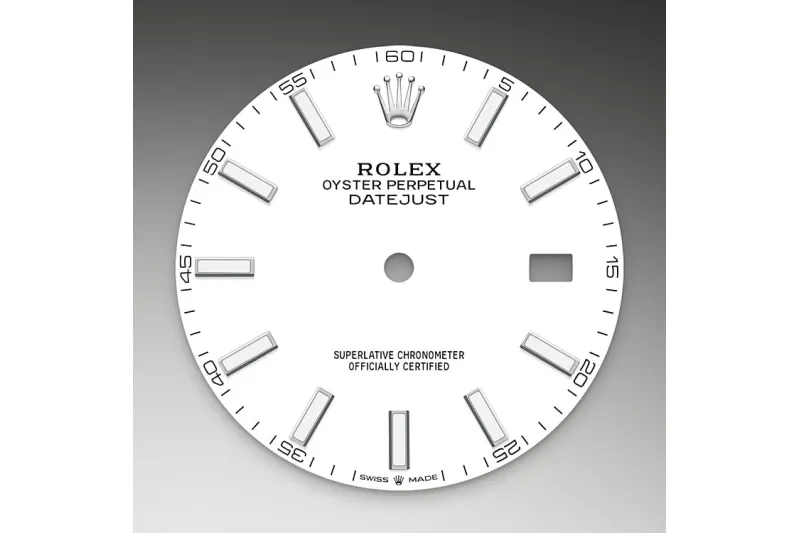 RSNOW Rolex Datejust 41 Oyster-41 mm-Oystersteel and Oystersteel Reference 126300 m126300-0005