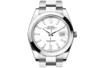 RSNOW Rolex Datejust 41 Oyster-41 mm-Oystersteel and Oystersteel Reference 126300 m126300-0005