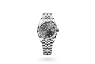 RSNOW Rolex Datejust 41 Oyster-41 mm-Oystersteel and White Gold Reference 126334 m126334-0006 02
