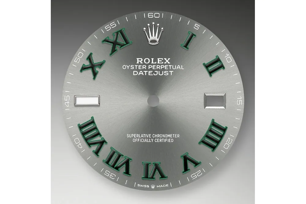 RSNOW Rolex Datejust 41 Oyster-41 mm-Oystersteel and White Gold Reference 126334 m126334-0022